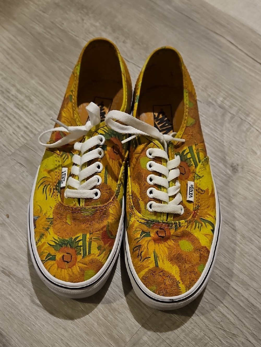 Vans Vincent Van Gogh Sunflower Canvas Sneakers